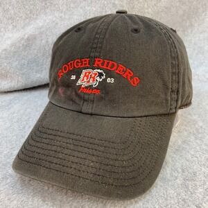 Frisco Rough Riders Mens Black Unbranded Baseball Hat 2003 Inaugural OSFA